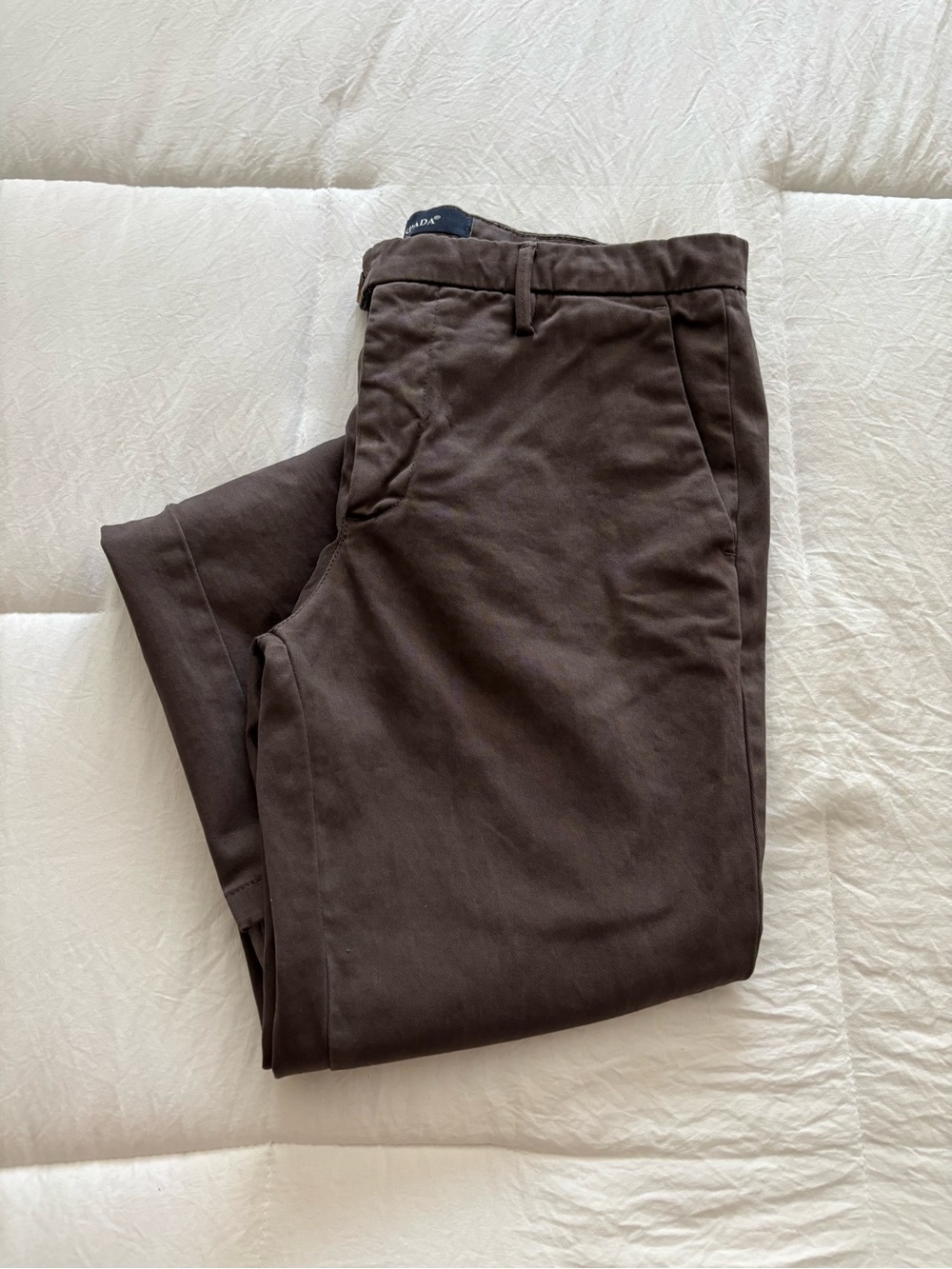 Spada Men's Brown Casual Pants